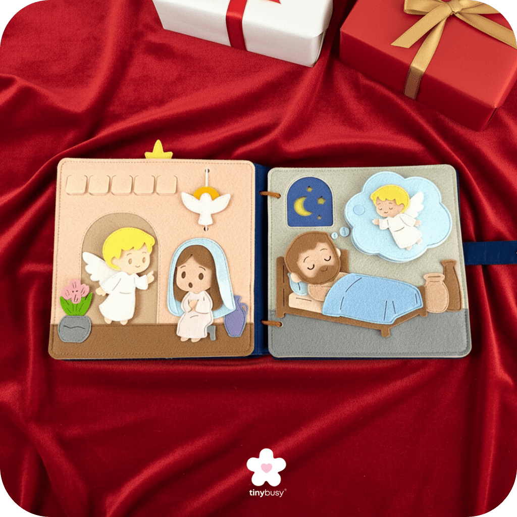 Bible New Testament Christmas Stories Quiet Busy Books BB2 - TinyBusy