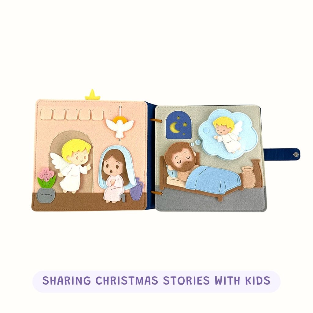 Bible New Testament Christmas Stories Quiet Busy Books BB2 - TinyBusy