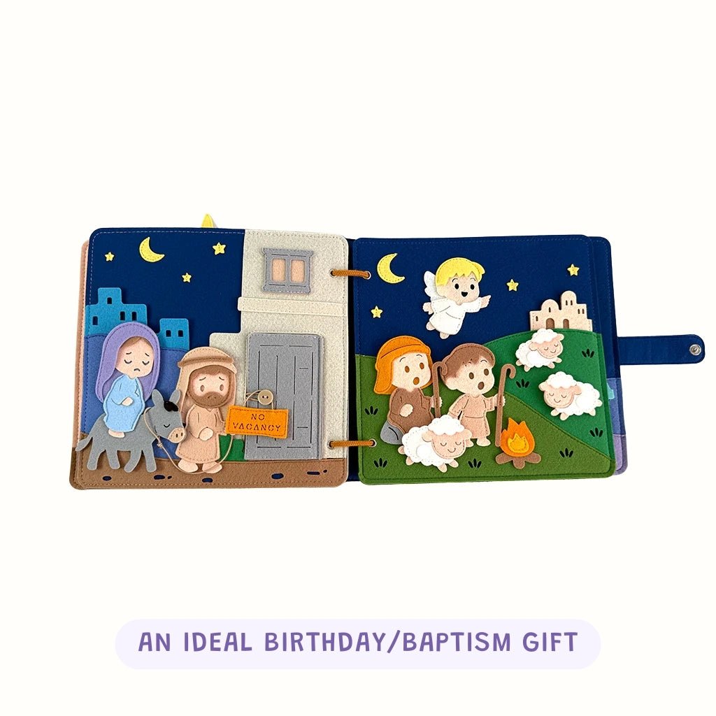 Bible New Testament Christmas Stories Quiet Busy Books BB2 - TinyBusy