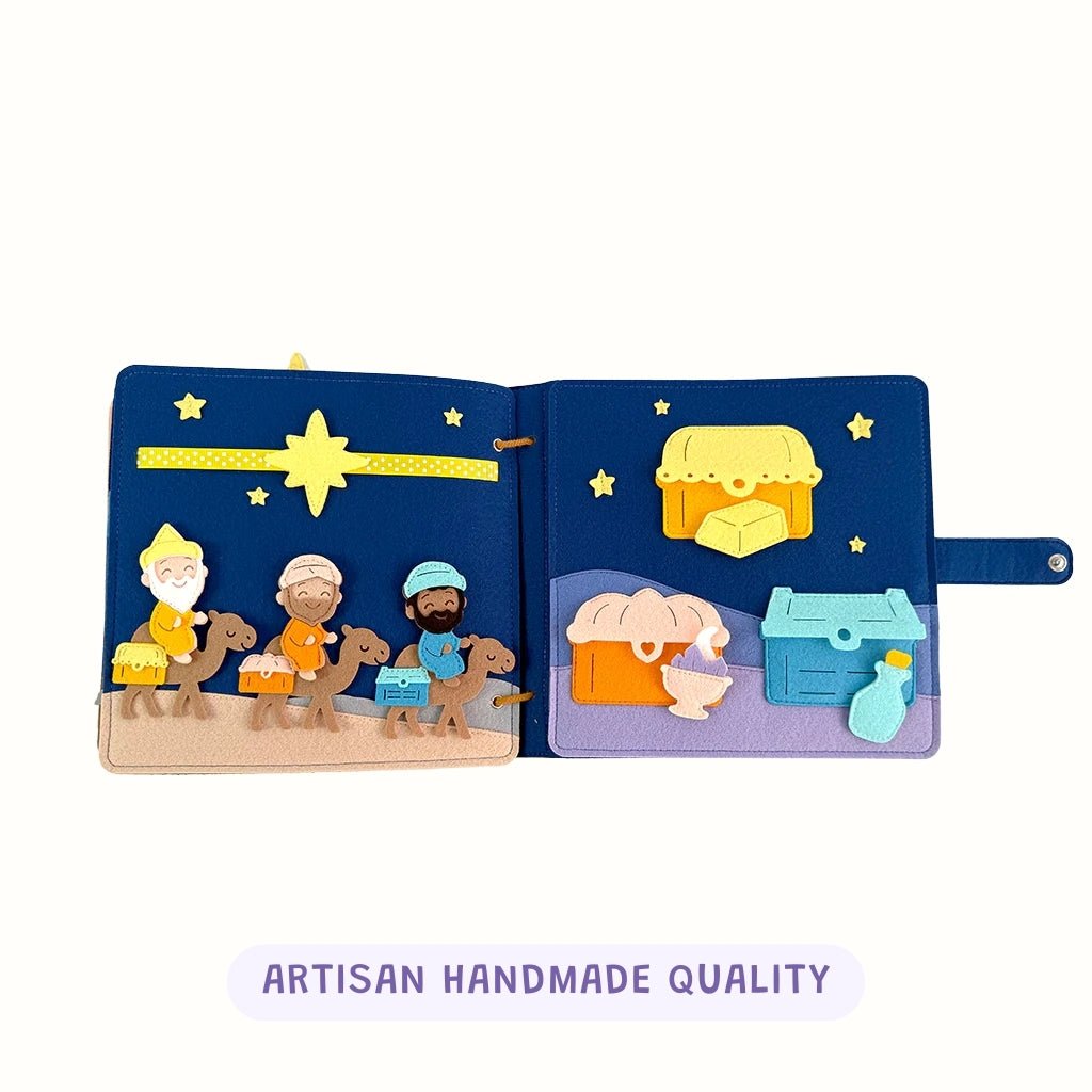 Bible New Testament Christmas Stories Quiet Busy Books BB2 - TinyBusy