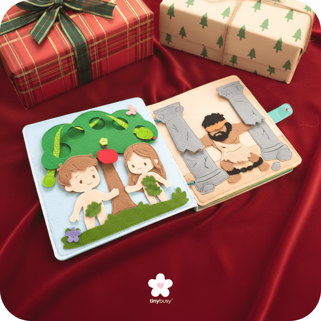 Bible Old Testament Quiet Busy Books BB1 - TinyBusy
