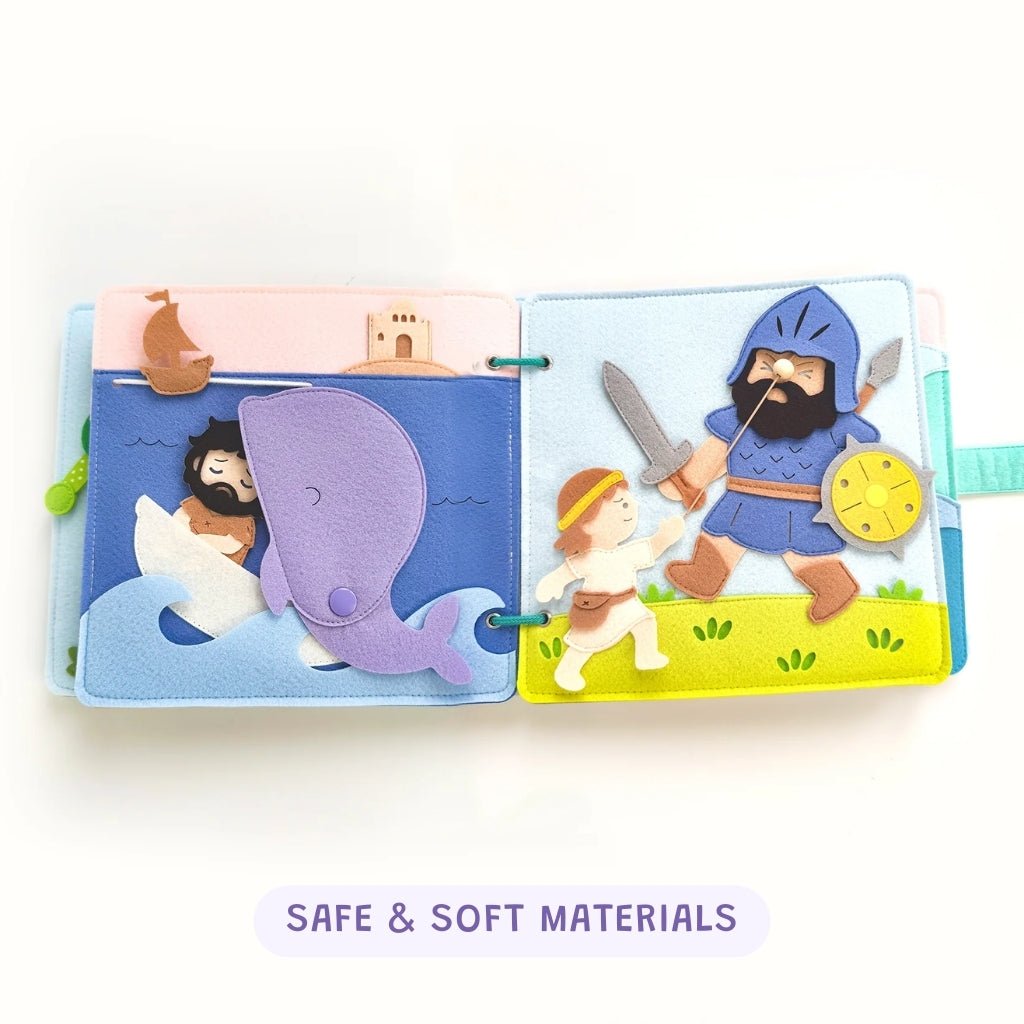 Bible Old Testament Quiet Busy Books BB1 - TinyBusy