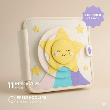 RISING STARS TB1 (Extended Version) Interactive Quiet Books - TinyBusy