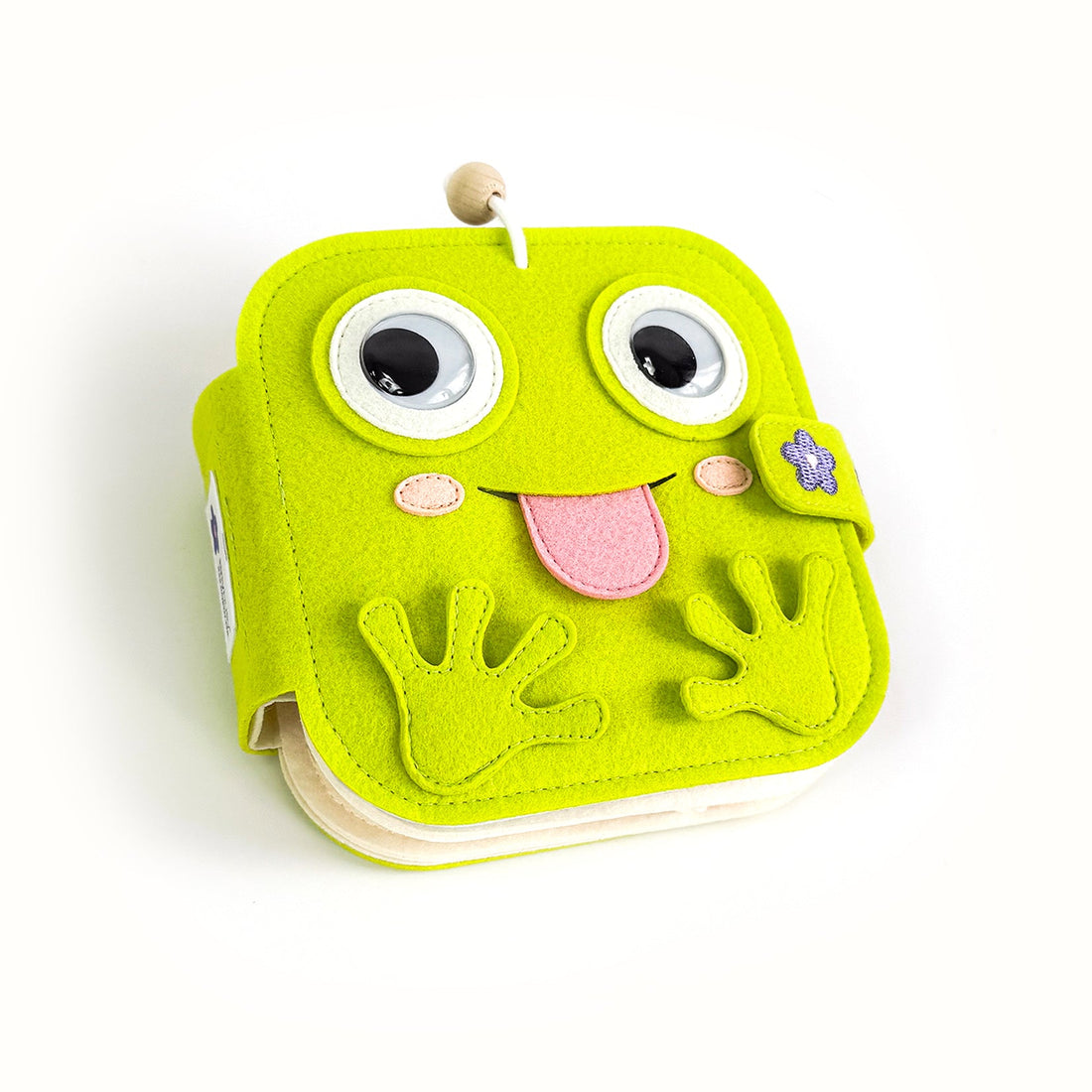 SILLY FROG MNB1 Handmade Felt Interactive Quiet Books - TinyBusy