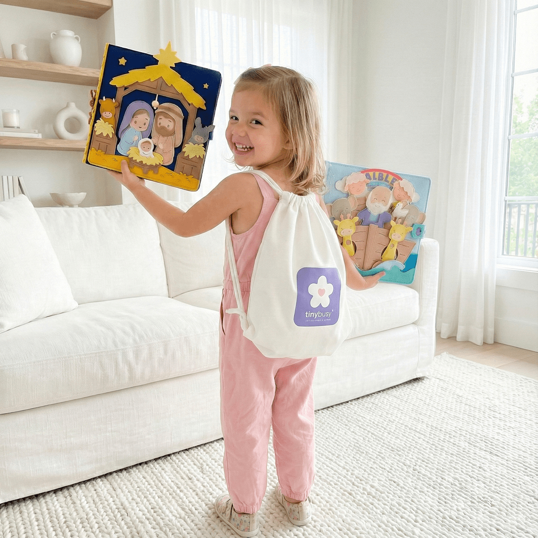 TinyBusy Drawstring Bag - TinyBusy